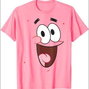 SPONGEBOB SQUAREPANTS PATRICK FACE T-SHIRT